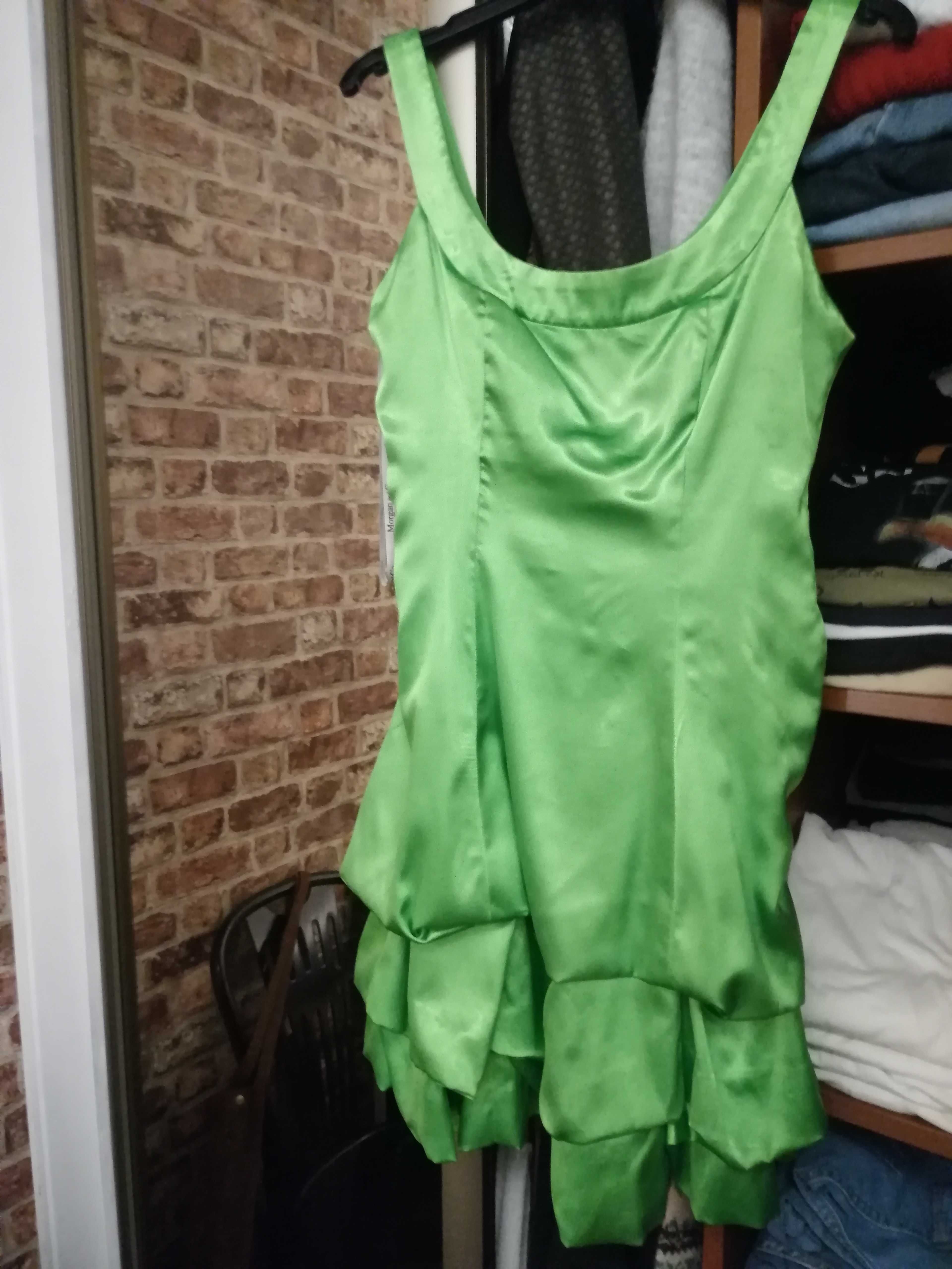 Sukienka S mini/zielona