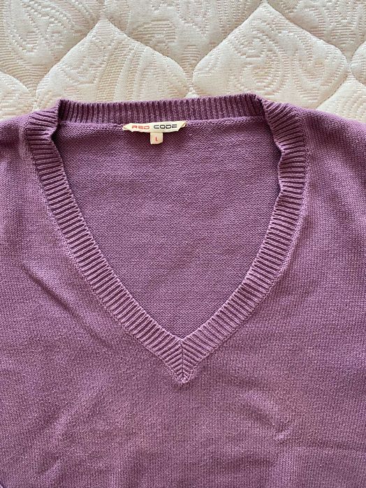Camisola de Malha Roxa da Red CODE