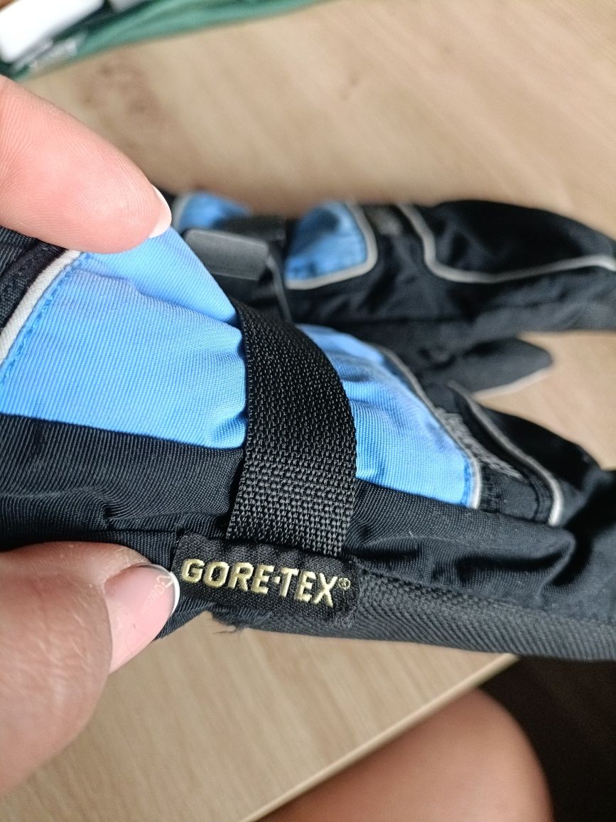 Rękawiczki narciarskie na sanki Gore-Tex 1 palec ciepłe Hestra 4-5 lat