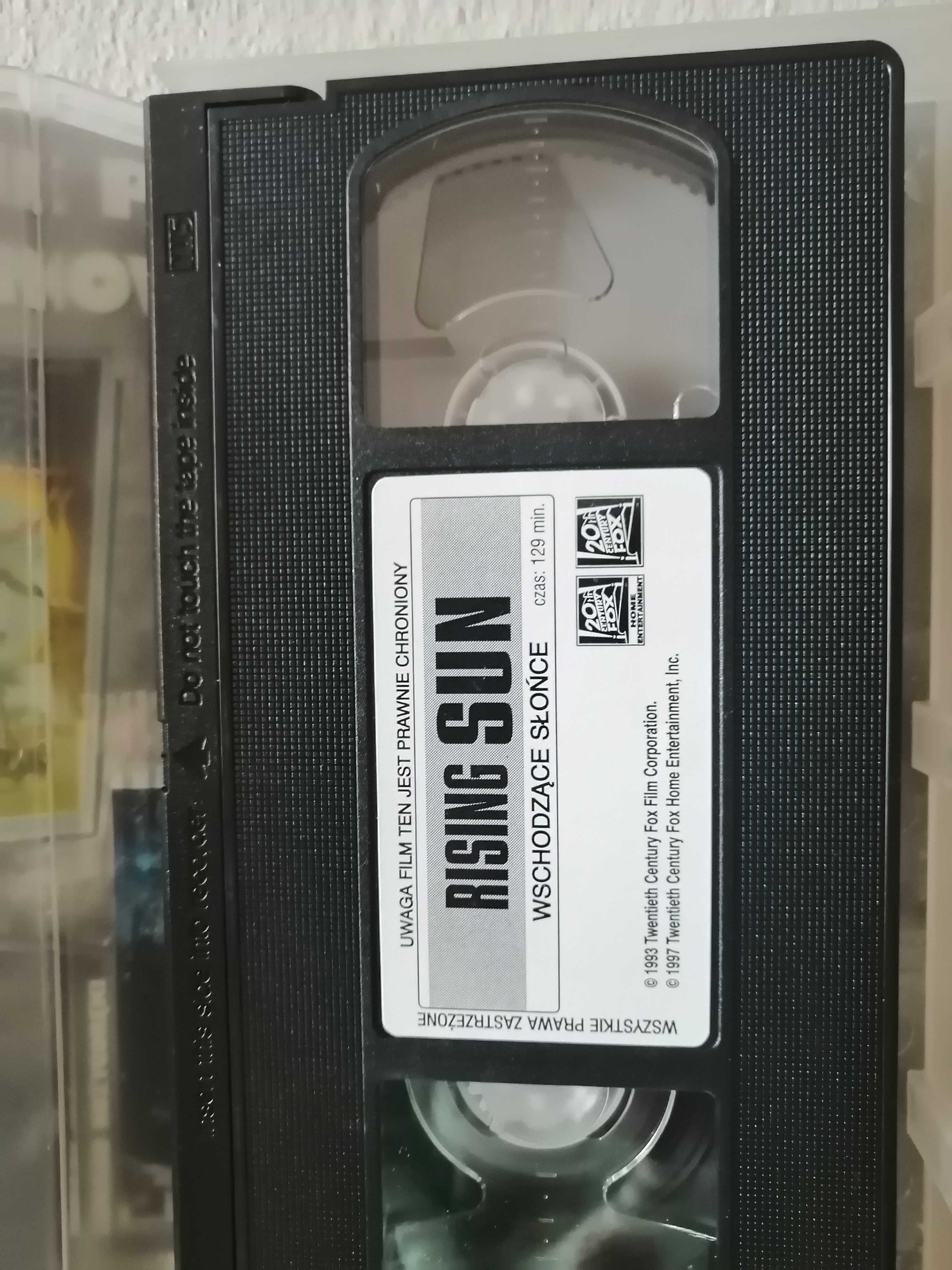 Wschodzące słońce. Kaseta VHS oryginalna, dla kolekcjonerów.
