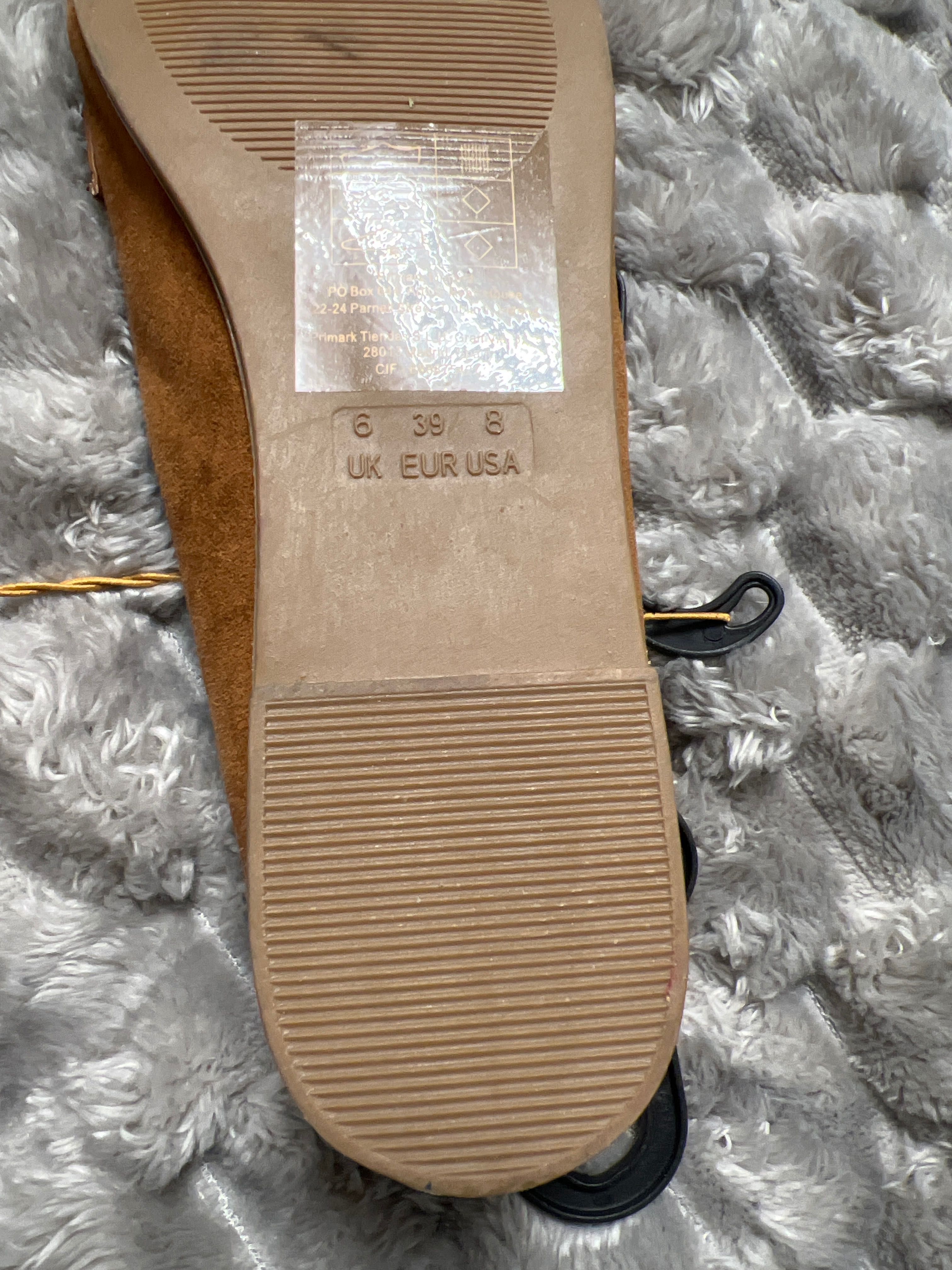 Туфлі лофери Primark під замш 39 р.