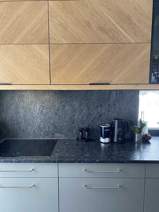 FORNIR KAMIENNY - Silver Gray - 122x61 i 122x280 (gr. 0,2 cm) ŚCIENNE