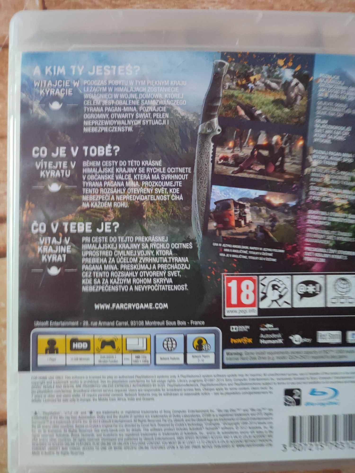 Gra PlayStation 3 Far Cry 4 bdb stan zapraszam