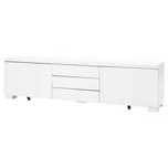 BESTÅ BURS Szafka pod TV połysk b180x41x49 RTV Ikea Besta Burs Nowa