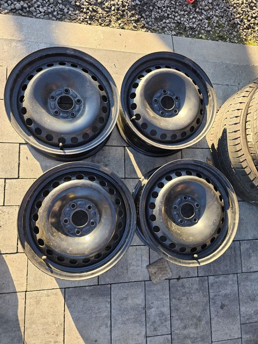 Felgi stalowe 16" 5x108 ET50 Ford Mondeo Focus C Max Ładne!
