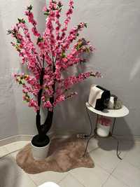 Planta artificial  flor de cerejeira novas