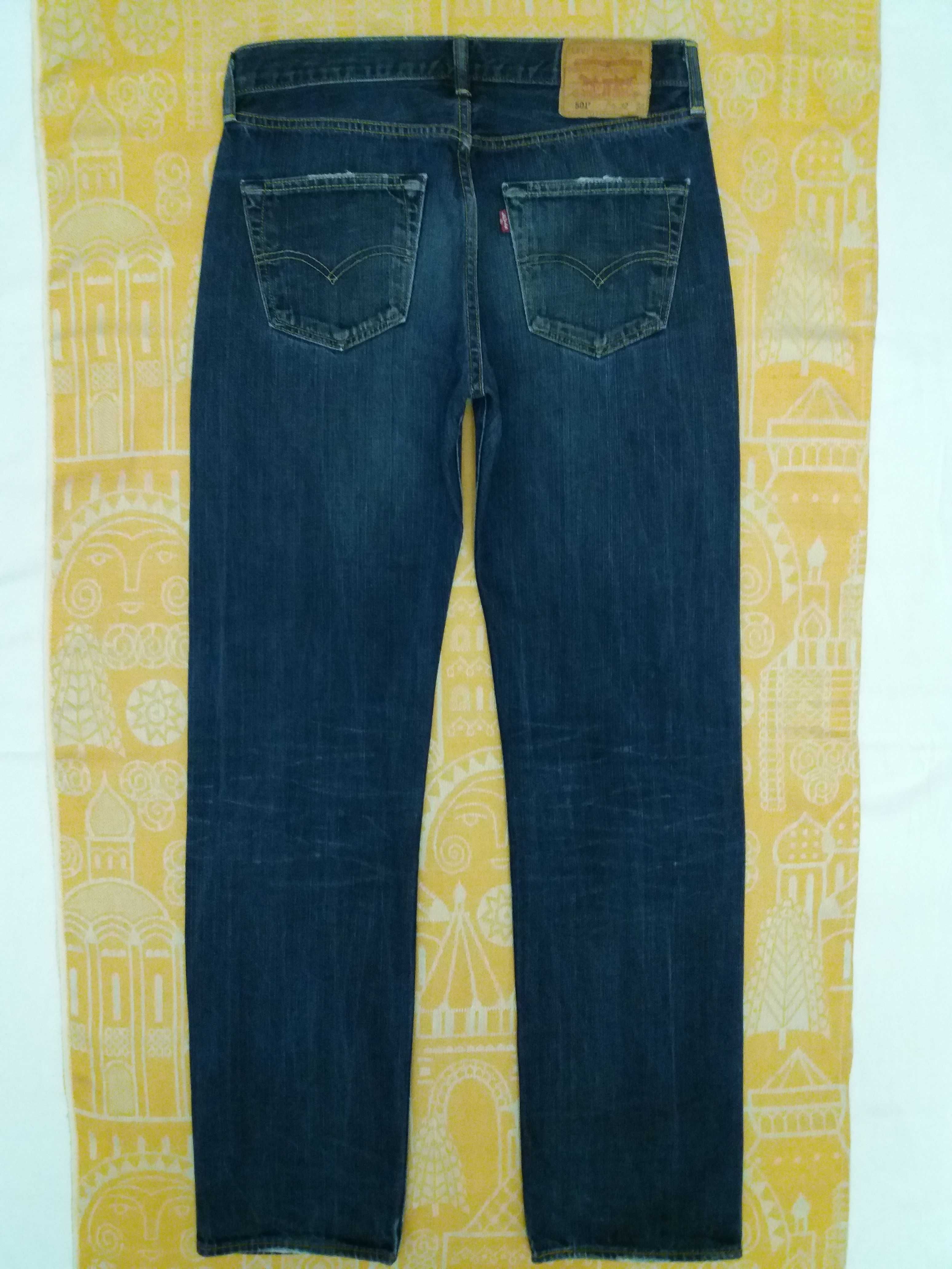 Джинсы Levis 501 W30 L33 Levi's Левайс