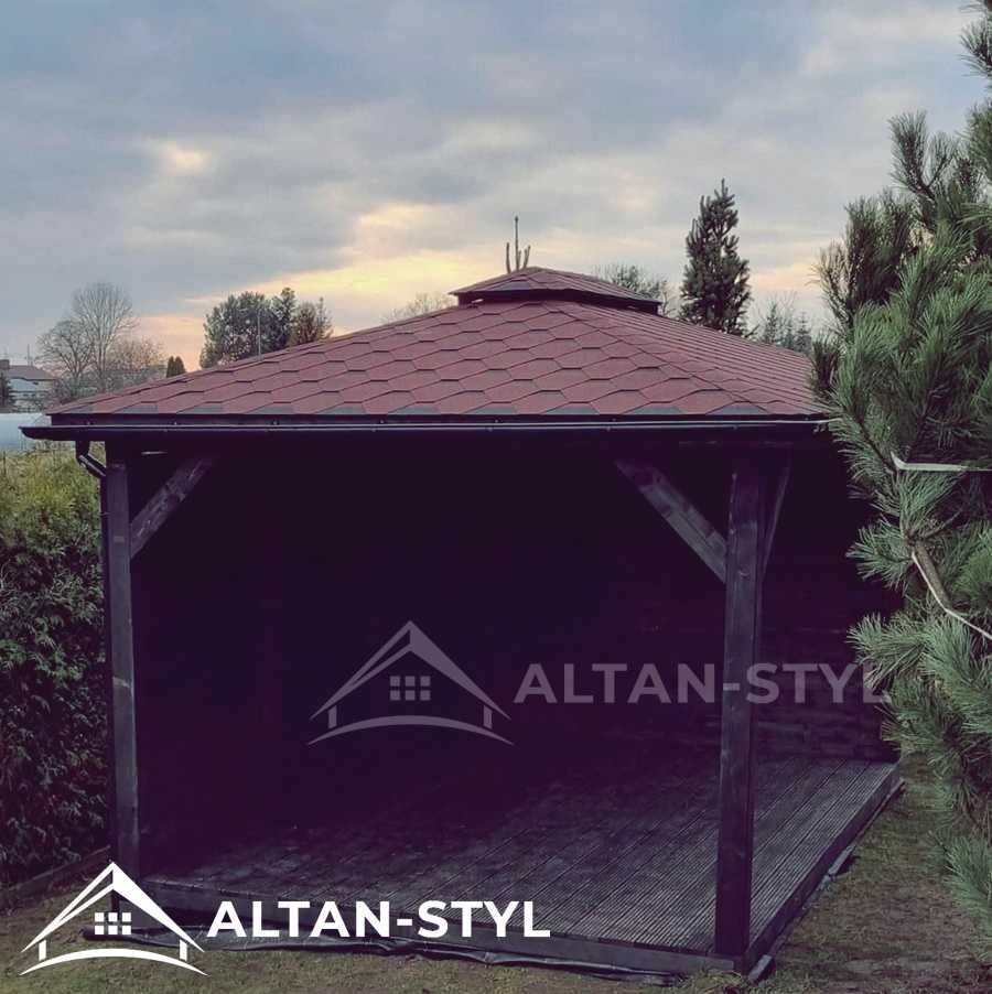 Altany, altanki, wiaty, altana ogrodowa ARLETA 3x4m PRODUCENT