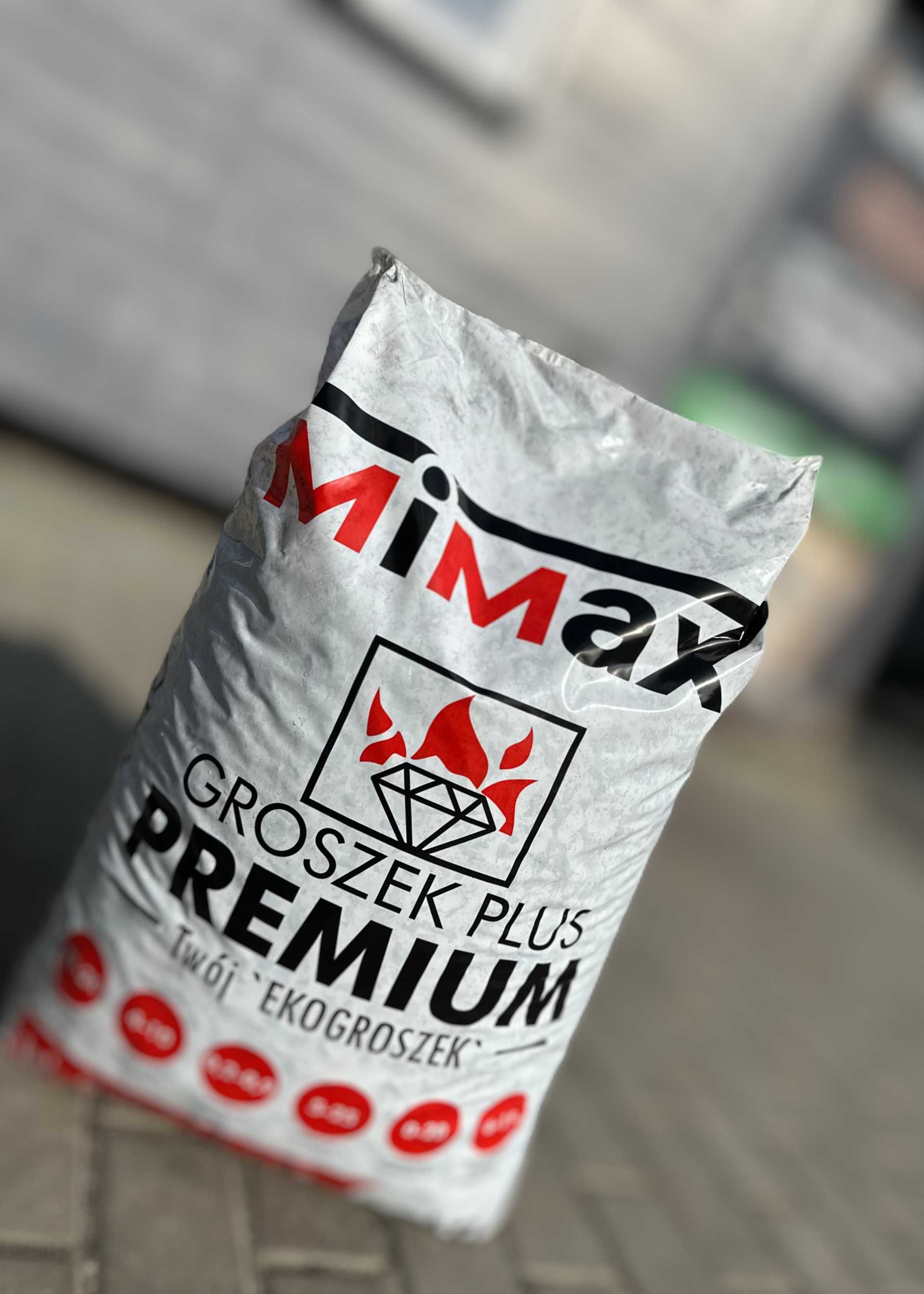 Ekogroszek Premium Mimax 26-28 MJ/kg wysoka jakość