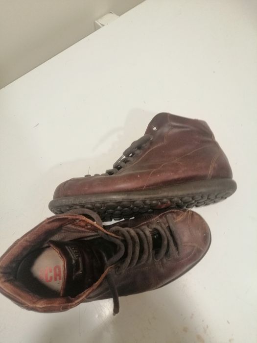 Botas camper couro