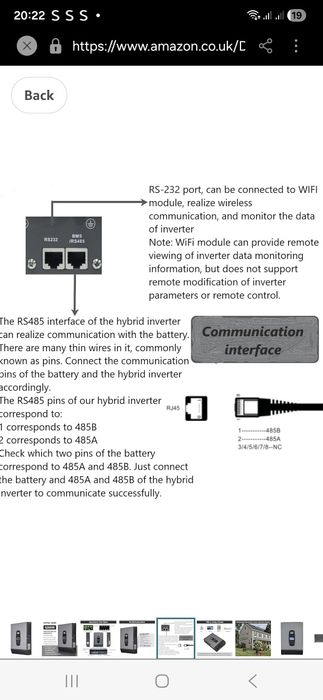 DATOUBOSS UE Warehouse Inve. Vendidorsor De Onda Pura 6KW 6.2KW 48v 22