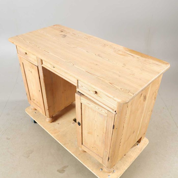 Biurko sosnowe, XIX/XX w.