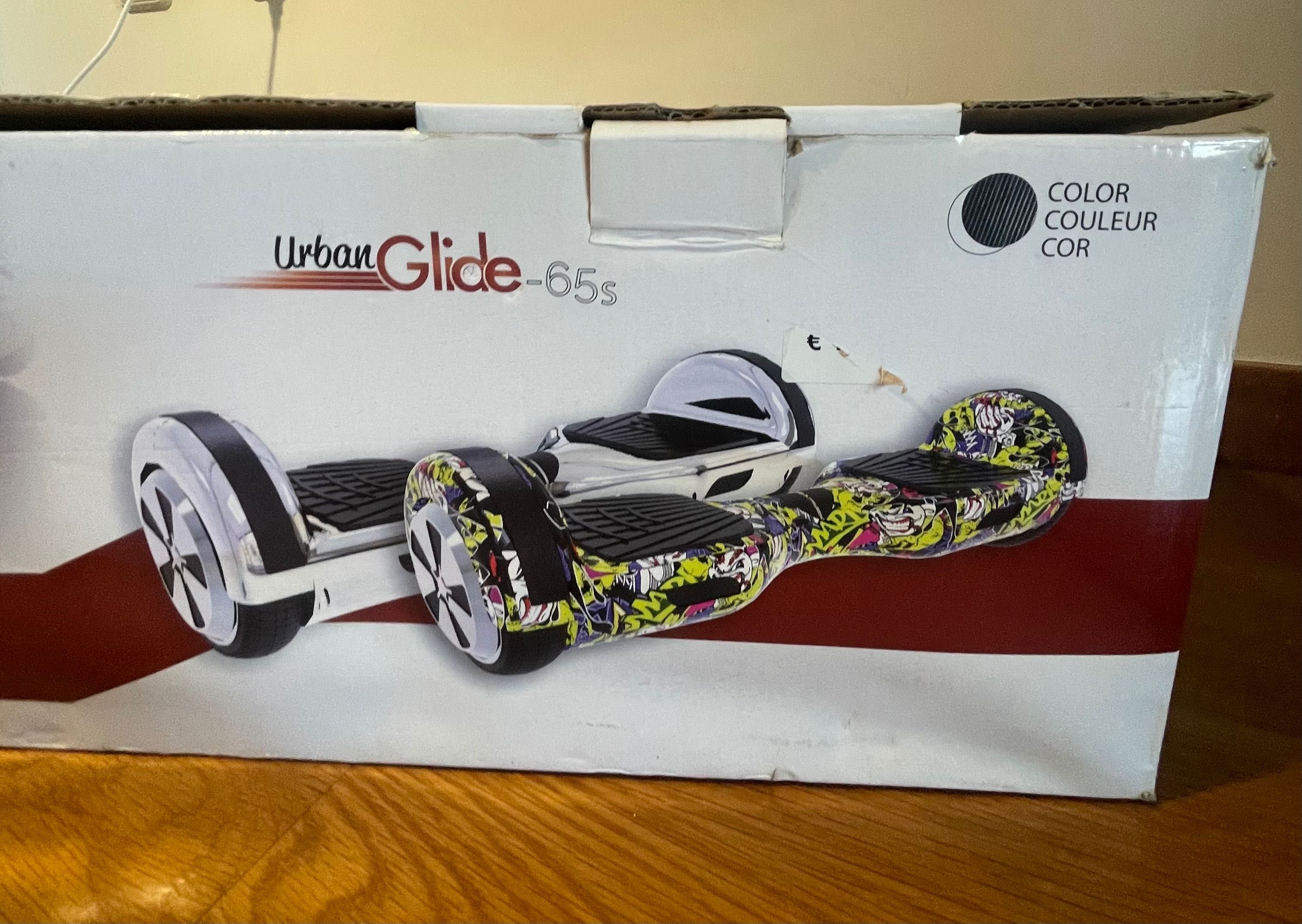 Hoverboard UrbanGlide 65s, preto, como novo