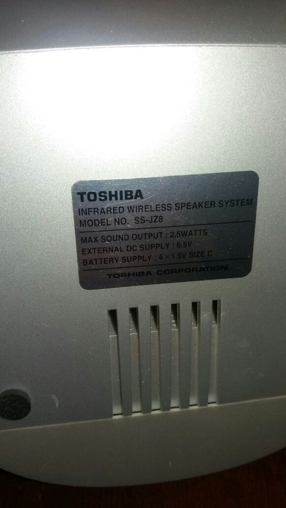 Беспроводная колонка Toshiba SS-JZ8