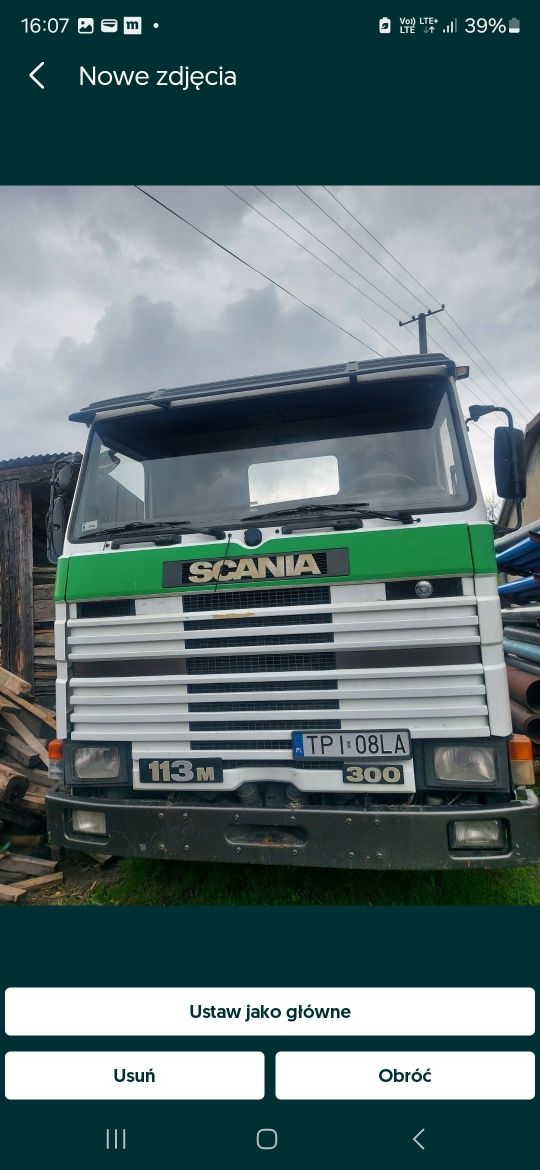 Scania 113 pod zabudowę 320 KM okazja wielka