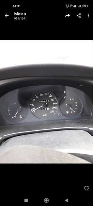 DAEWOO Ланос, червоний