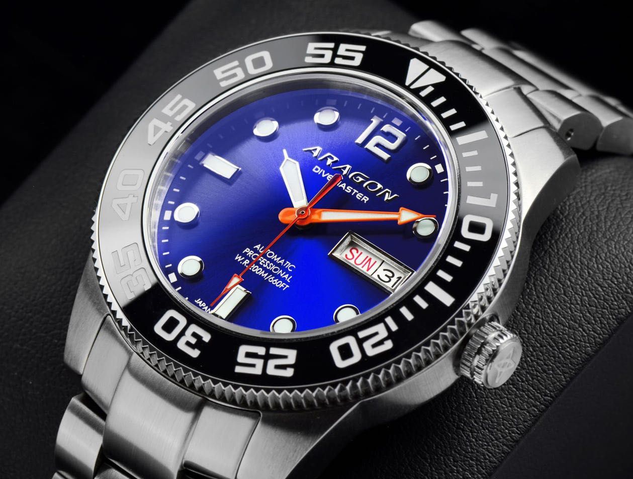 Часы ARAGON Divemaster 4 A198BLU 42 mm Ceramic Sapphire Automatic