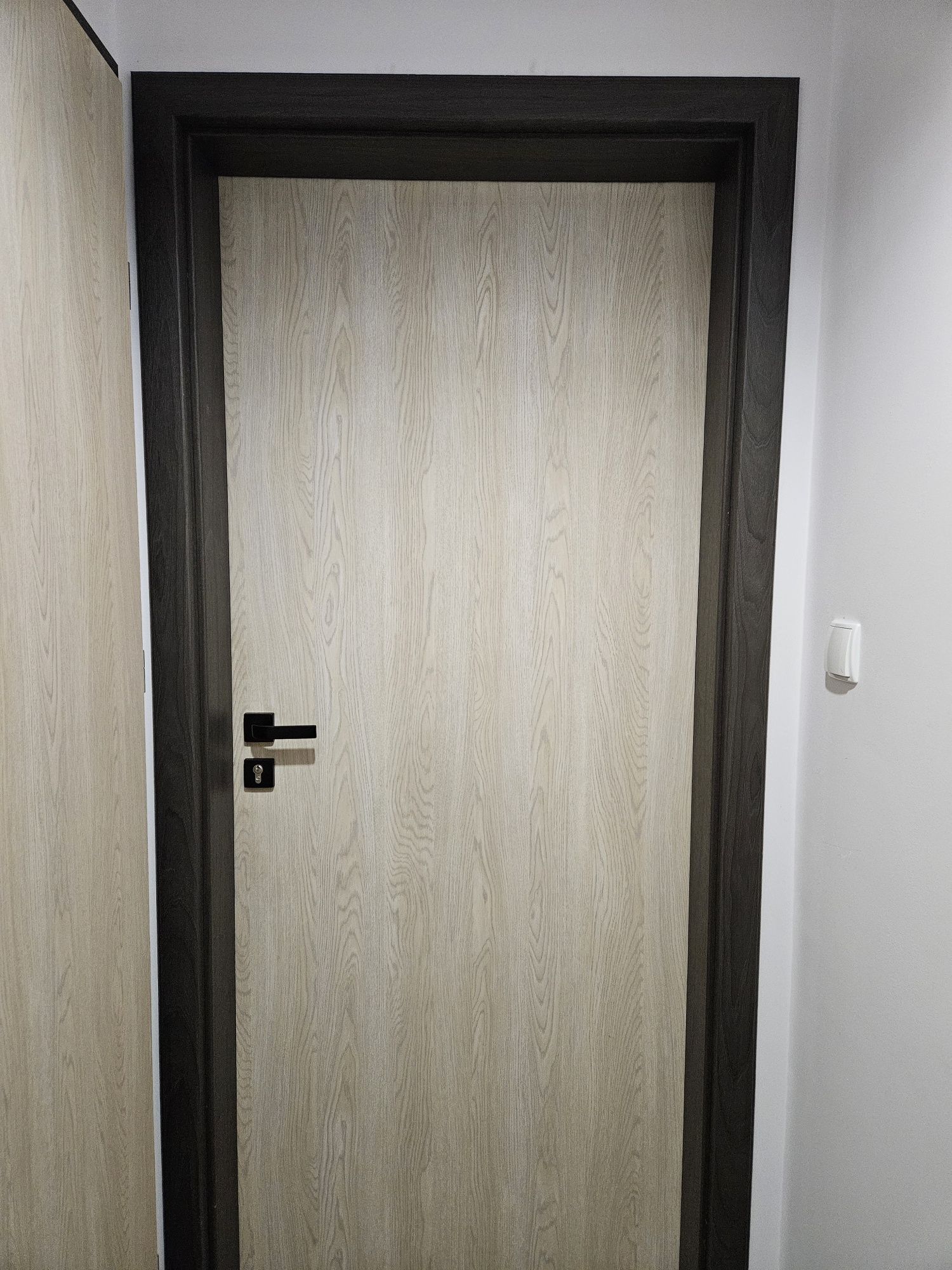 Drzwi wewnętrzne DRE + Futryna regulowana  11/14cm.