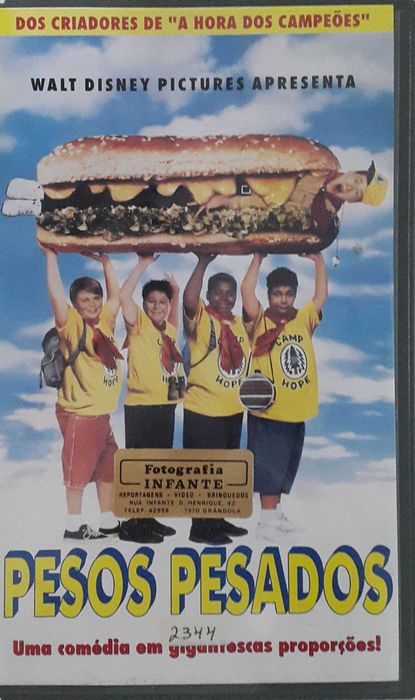 83° Pack de 8 filmes VHS