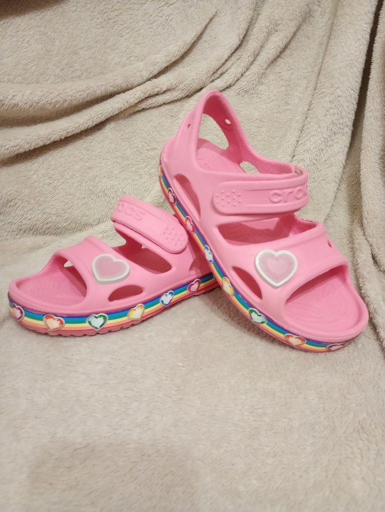 Босоножки Crocs J 1, размер 30-31, стелька 21 см