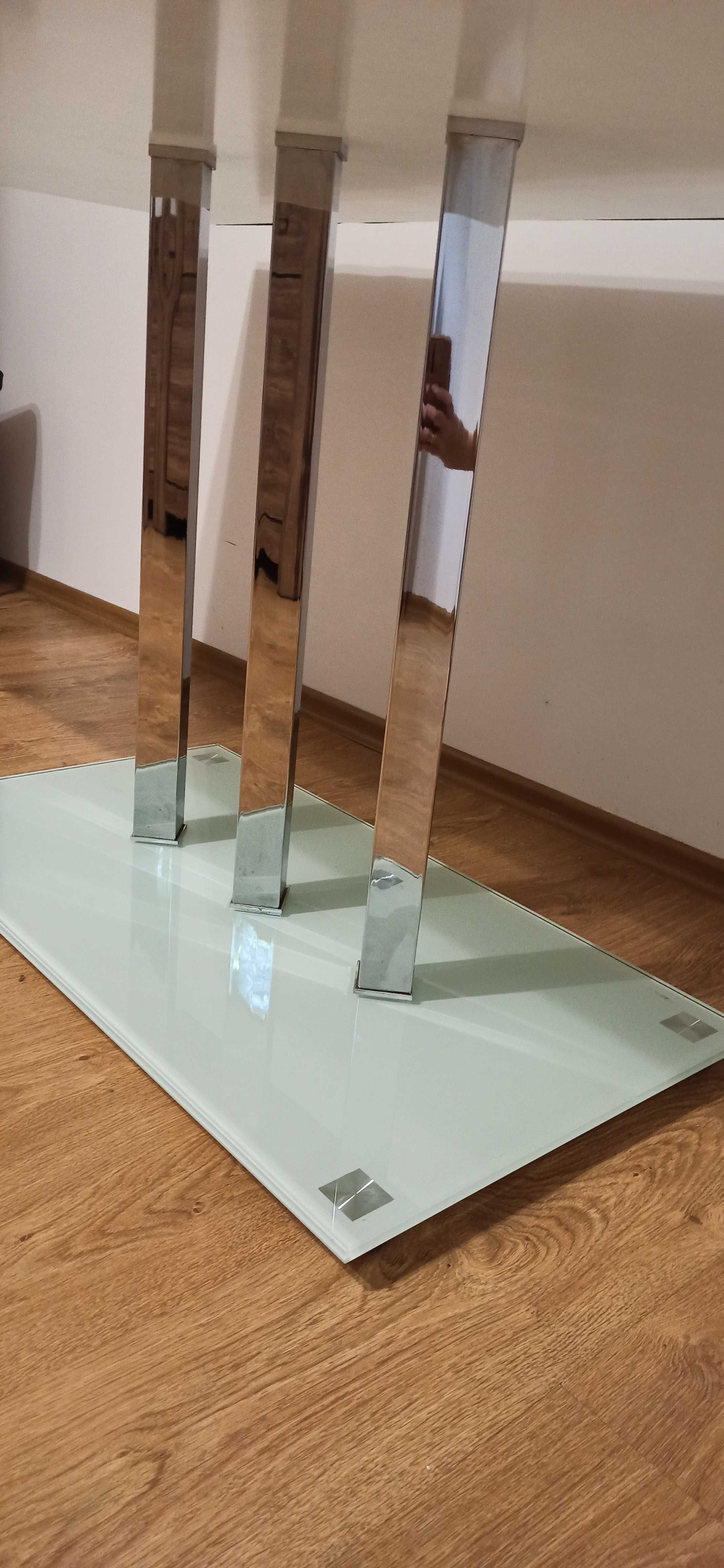 Stół szklany do jadalni 90x160