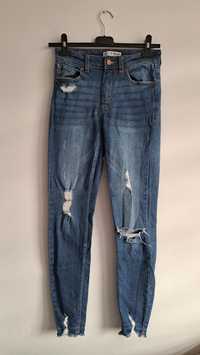 Spodnie jeansowe damskie S 36 denim&co