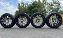 Kompletne koła 5x120 alufelgi Opel Insignia czujniki nakrętki nowe . .