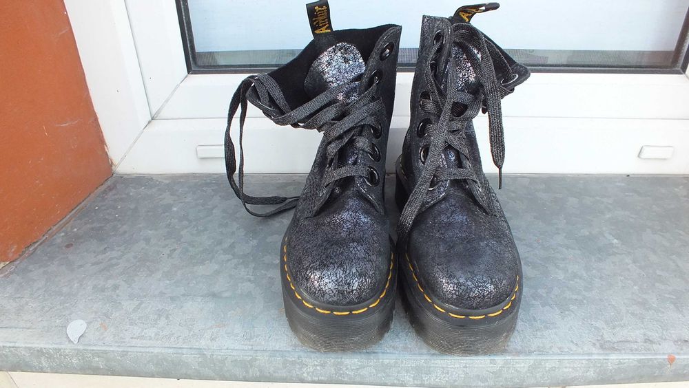 Buty wysokie DR Martens Molly roz 37