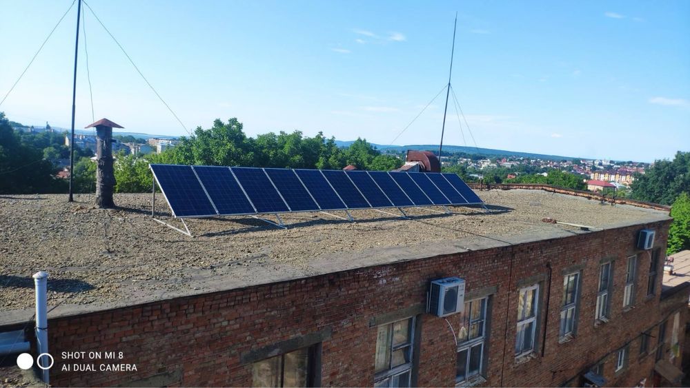 Сонячні панелі для бізнесу,магащину чи ресторану.сєс, дбж