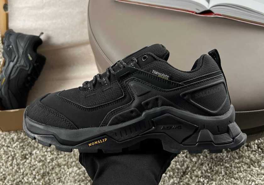 Термо кросівки Salomon Quest M Element GTX (41-46) чорні водостійкі