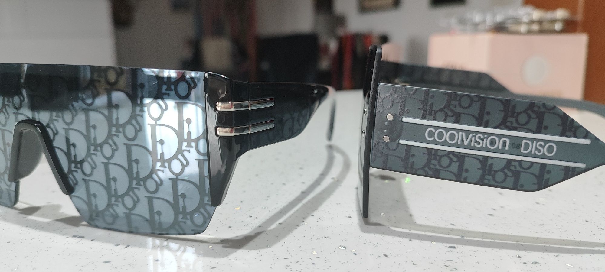 Hit Diso okulary logowane unisex 1 para
