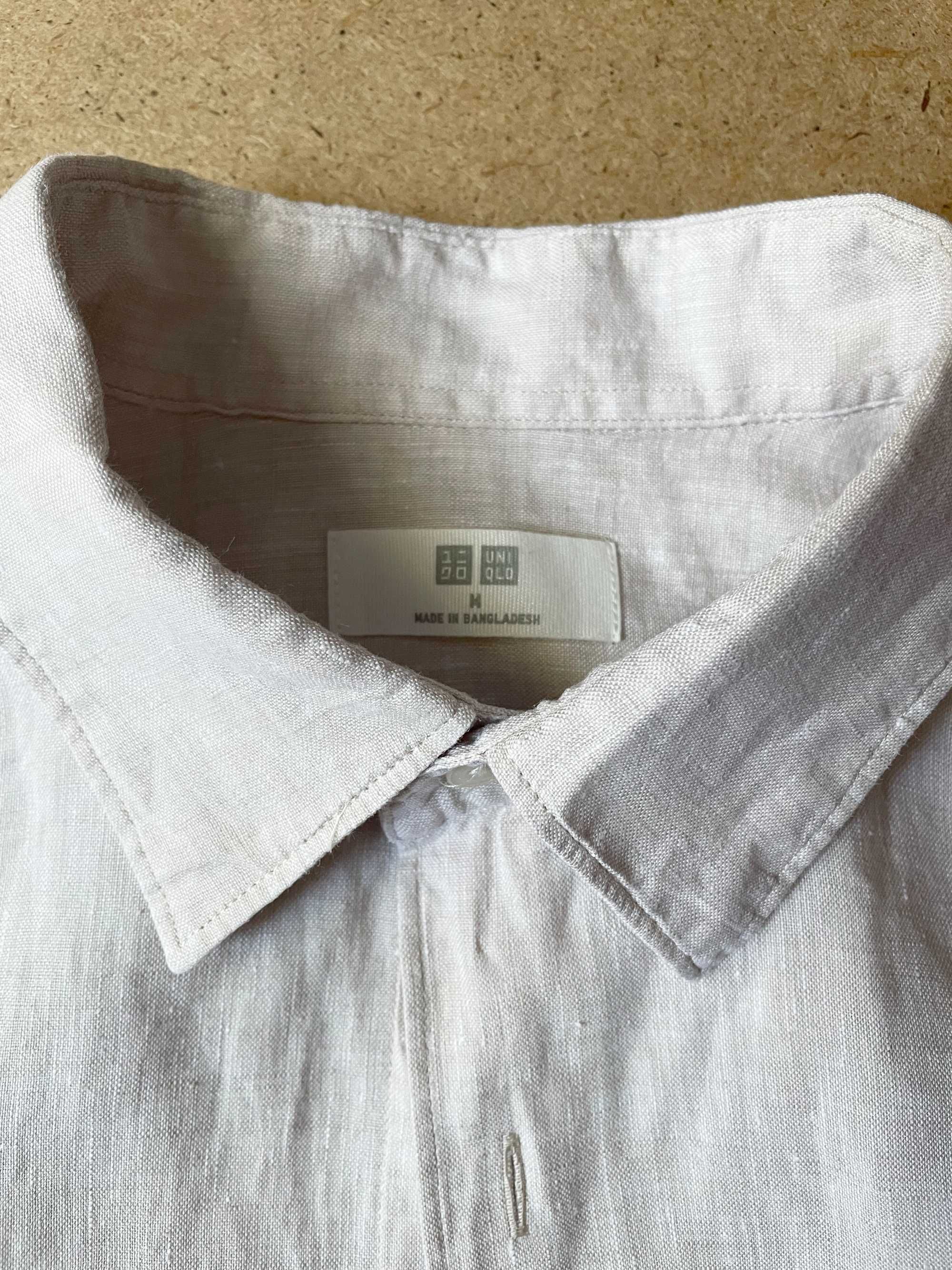 Фірмова лляна сорочка Uniqlo