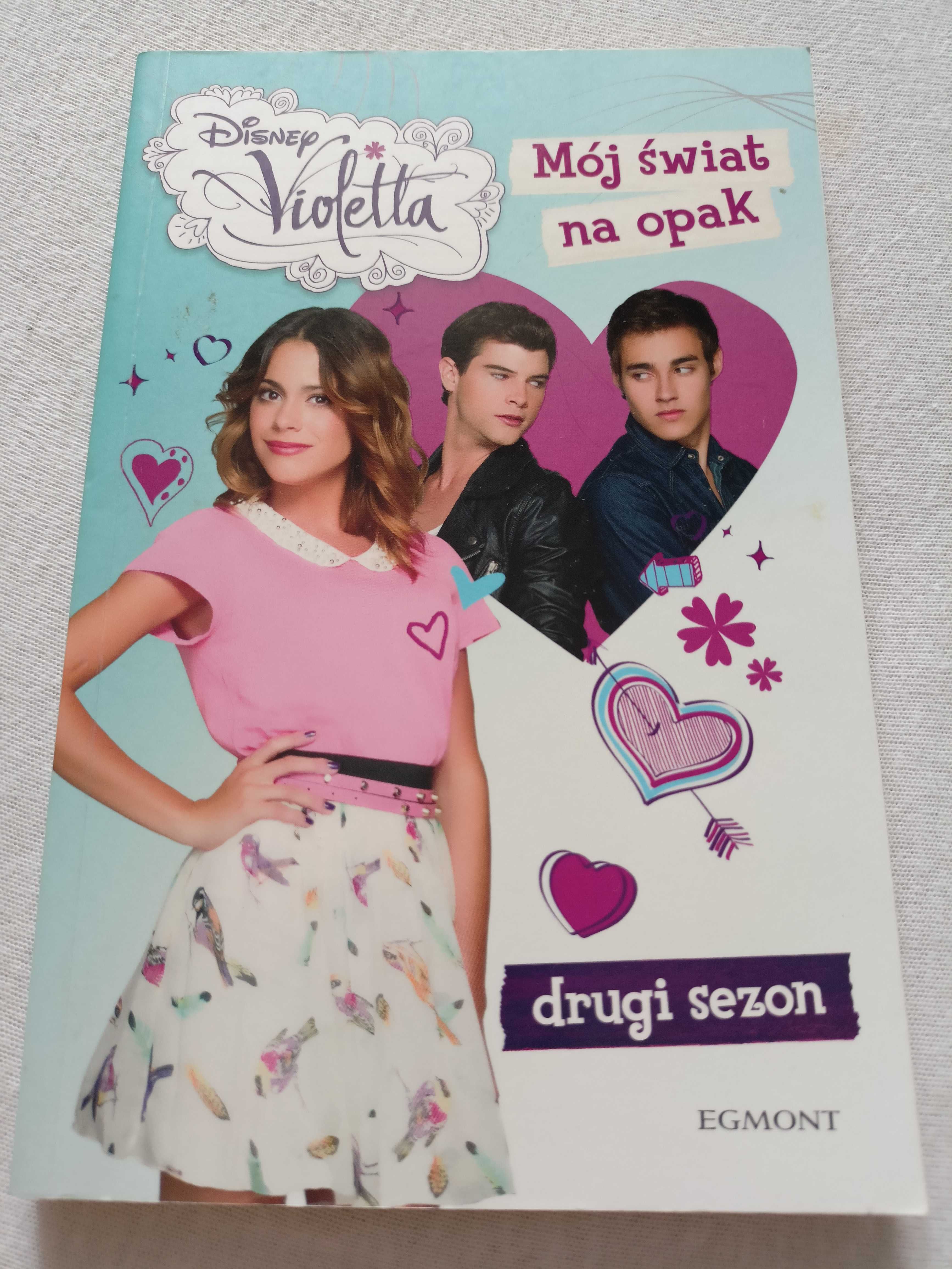 Książka Disney Violetta sezon 2, Mój świat na opak, cz. 5