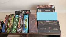 Dune, Tainted Grail, Clank, Эволюция, War of the Ring, Terra Mystica