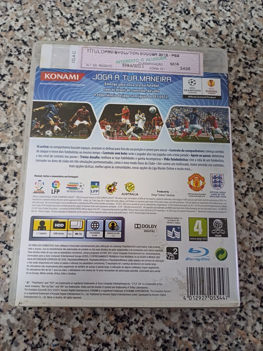 Jogo novo PS3. 3 euros.