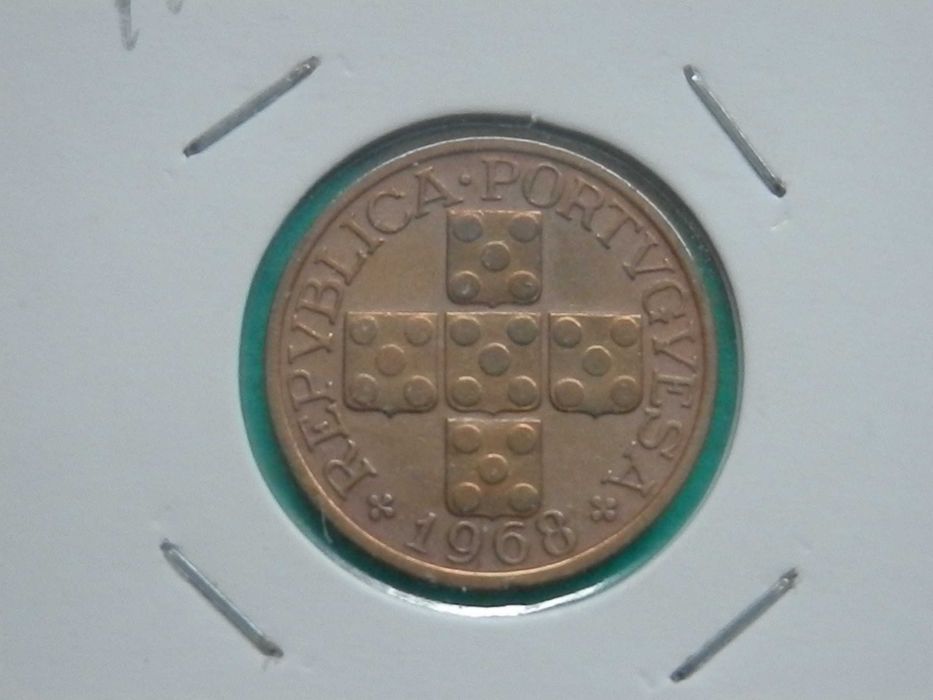 1204 - XX centavos 1968 bronze, por 0,20
