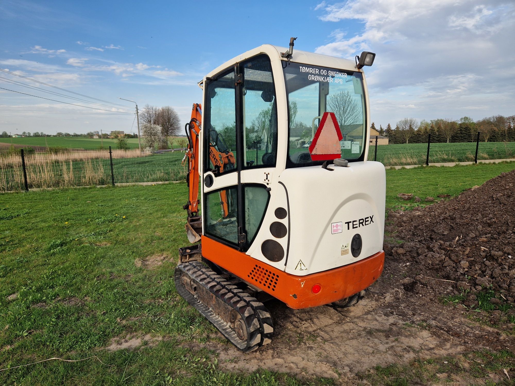 Minikoparka Kubota Terex TC 16 2007r