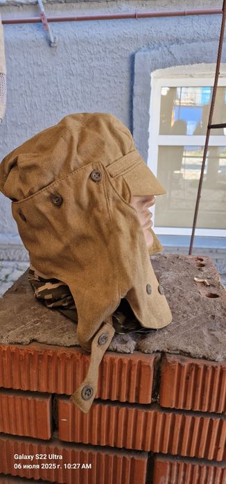 Шлем хлопковый.Сделано в СССР.