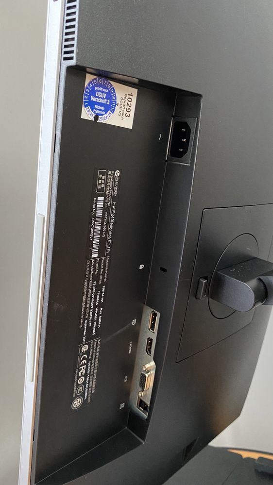 Монітор 24" HP e243i FullHD DVI HDMI VGA VESA 1920x1080