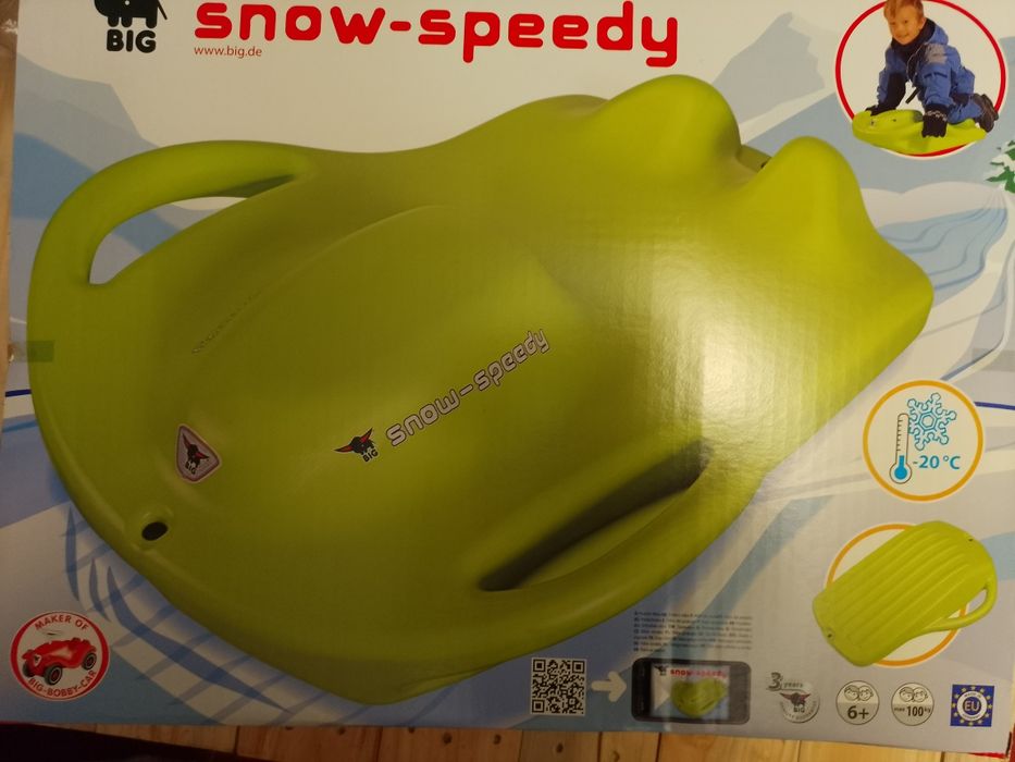 Скоростная тарелка SNOW BIG для катания по снегу