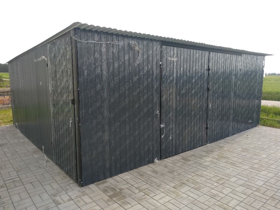 Garaż 3x5 ocynkowany