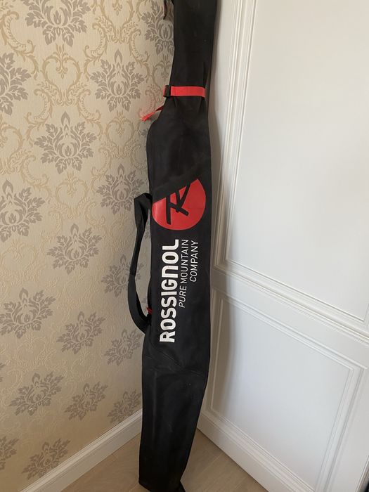 Лижі гірськолижні з чехлом