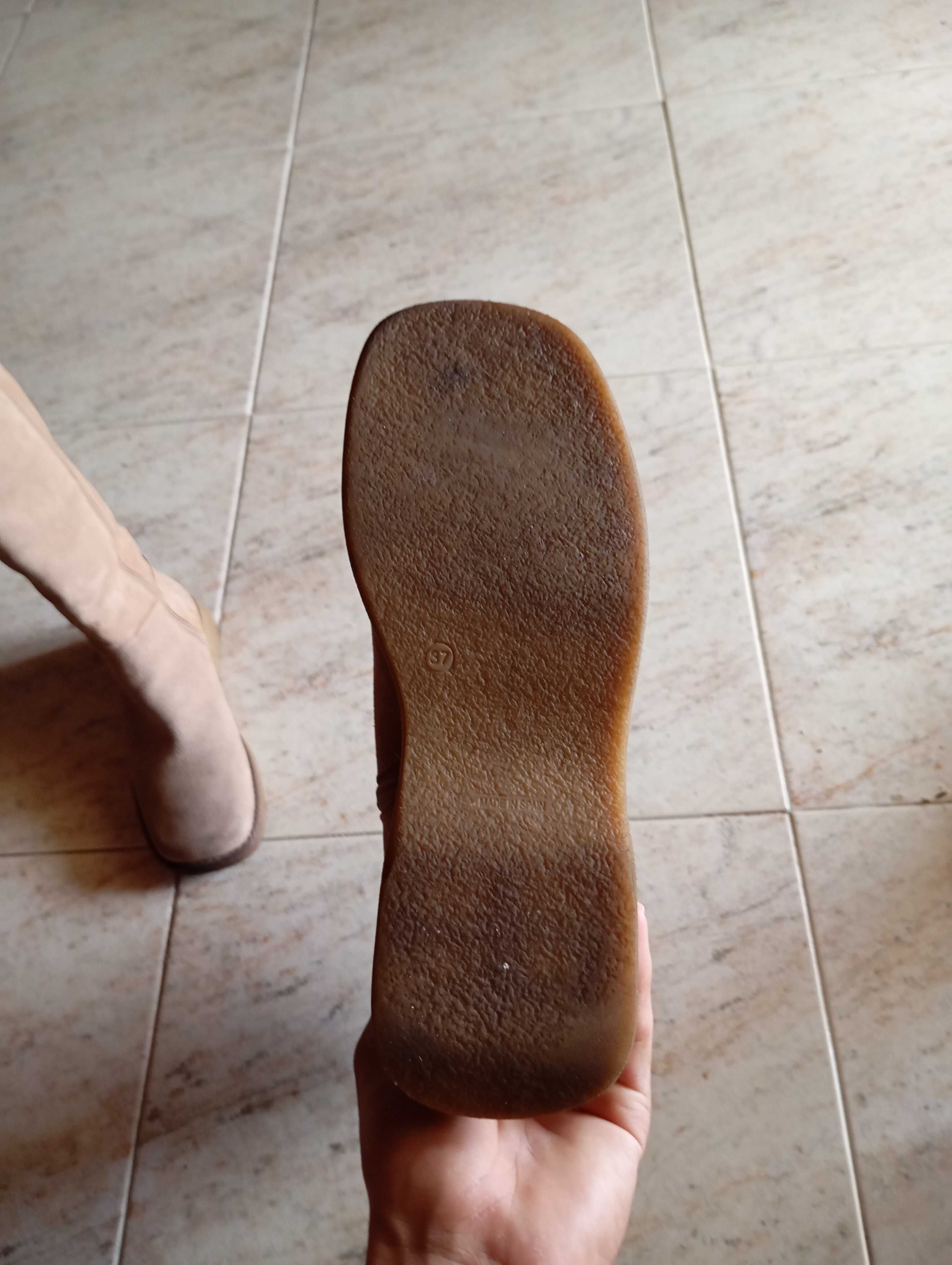 Botas de Senhora Cano Alto n37