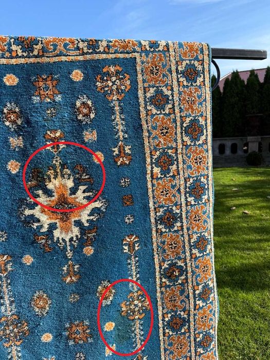 Kaszmirowy wełniany dywan r.tkany Marocco Maroko 310x200 galeria16 tys