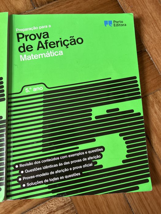 Provas de Aferição Matemática e Português 5to ano Editora Porto