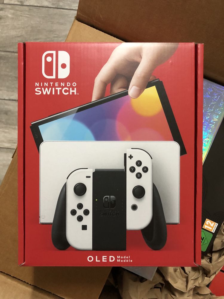 Nintendo Switch OLED Branca | Apenas a Caixa, não inclui a Consola