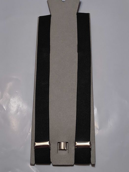 Szelki do spodni damsko-męskie czarne