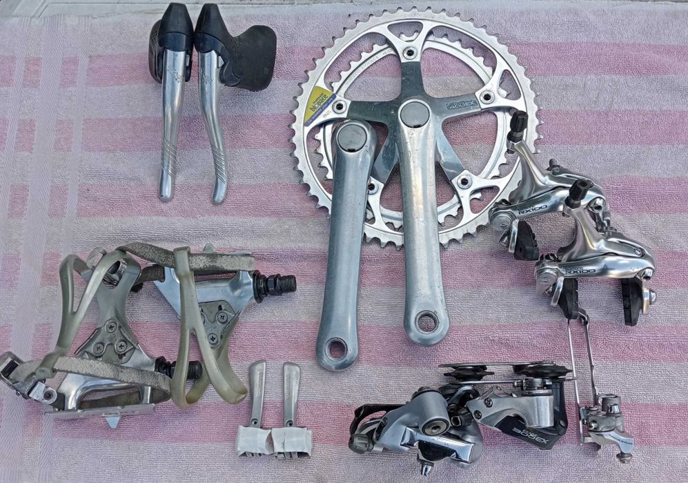 Części do szosy retro  elementy ExAge i RX100