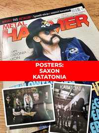 Metal Hammer 12/2010 - Motorhead, Plakaty: Katatonia i Saxon