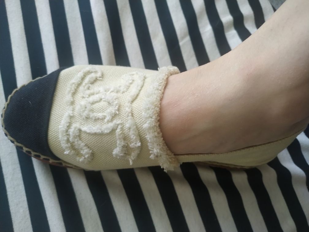 Espadryle Chanel